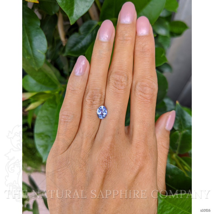 1.70 Ct. Violet Sapphire from Ceylon (Sri Lanka)