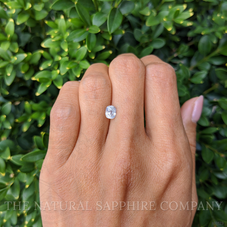 1.17 Ct. White Sapphire from Burma (Myanmar)