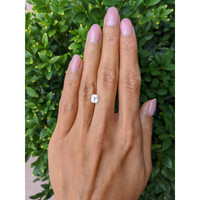 1.48 Ct. White Sapphire from Burma (Myanmar) Life Style