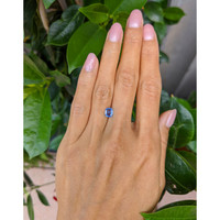 1.06 Ct. Blue Sapphire from Burma (Myanmar) Life Style