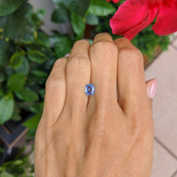 1.06 Ct. Blue Sapphire from Burma (Myanmar) Life Style