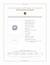 1.01 Ct. Sapphire from Burma (Myanmar) Scan Report