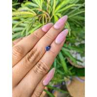 0.80 Ct. Blue Sapphire from Ceylon (Sri Lanka) Life Style