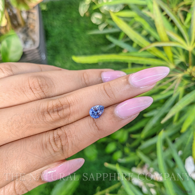 1.43 Ct. Blue Sapphire from Ceylon (Sri Lanka)