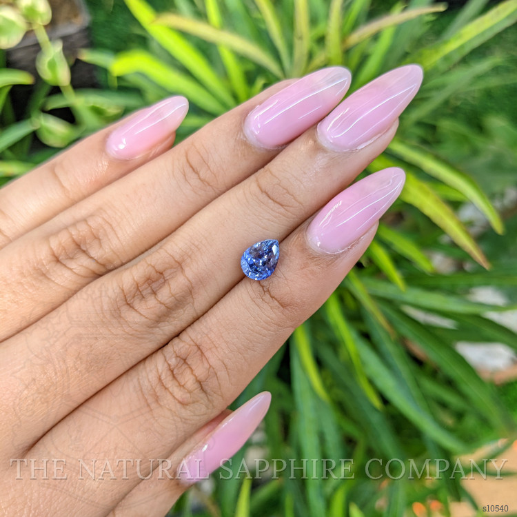 1.43 Ct. Blue Sapphire from Ceylon (Sri Lanka)