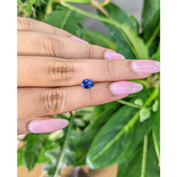 0.85 Ct. Blue Sapphire from Ceylon (Sri Lanka) Life Style