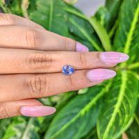 1.49 Ct. Blue Sapphire from Ceylon (Sri Lanka) Life Style