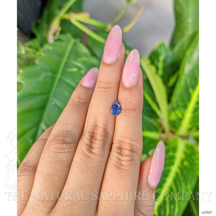 1.02 Ct. Blue Sapphire from Ceylon (Sri Lanka)