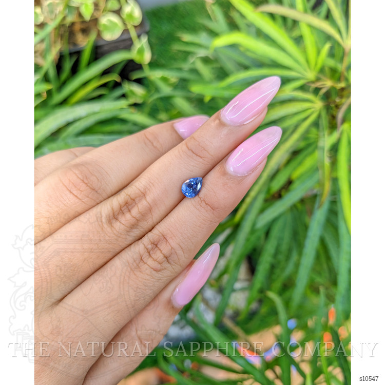 1.02 Ct. Blue Sapphire from Ceylon (Sri Lanka)