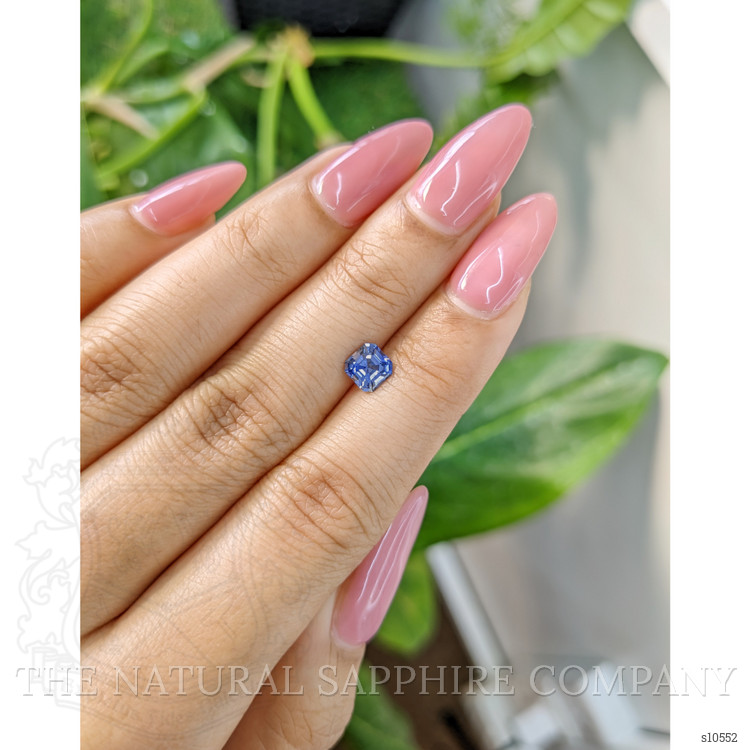 0.85 Ct. Blue Sapphire from Ceylon (Sri Lanka)