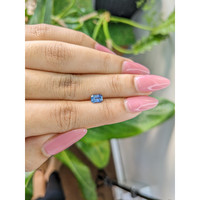 0.78 Ct. Blue Sapphire from Ceylon (Sri Lanka) Life Style