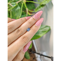 0.78 Ct. Blue Sapphire from Ceylon (Sri Lanka) Life Style