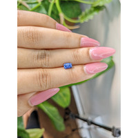 0.94 Ct. Blue Sapphire from Ceylon (Sri Lanka) Life Style