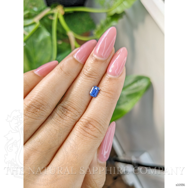 0.94 Ct. Blue Sapphire from Ceylon (Sri Lanka)