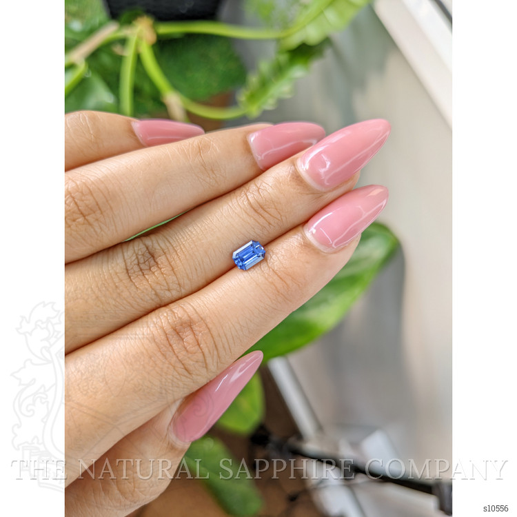 0.94 Ct. Blue Sapphire from Ceylon (Sri Lanka)