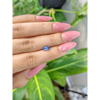 0.79 Ct. Blue Sapphire from Ceylon (Sri Lanka) Life Style