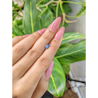 0.79 Ct. Blue Sapphire from Ceylon (Sri Lanka) Life Style