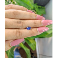 0.88 Ct. Blue Sapphire from Ceylon (Sri Lanka) Life Style