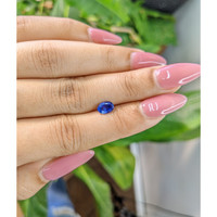 0.88 Ct. Blue Sapphire from Ceylon (Sri Lanka) Life Style