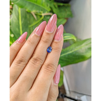 0.94 Ct. Blue Sapphire from Ceylon (Sri Lanka) Life Style