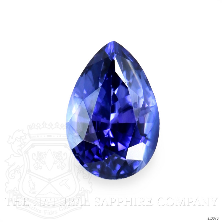 0.64 Ct. Purplish Blue Sapphire from Ceylon (Sri Lanka)