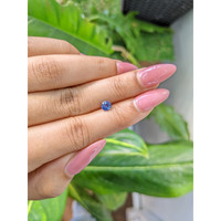 0.58 Ct. Blue Sapphire from Ceylon (Sri Lanka) Life Style