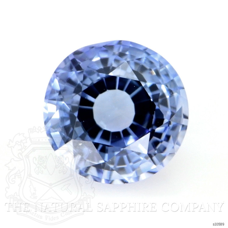 0.71 Ct. Blue Sapphire from Ceylon (Sri Lanka)