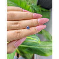 0.71 Ct. Blue Sapphire from Ceylon (Sri Lanka) Life Style