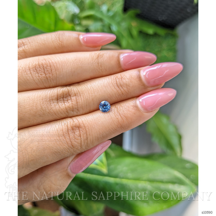0.80 Ct. Blue Sapphire from Ceylon (Sri Lanka)