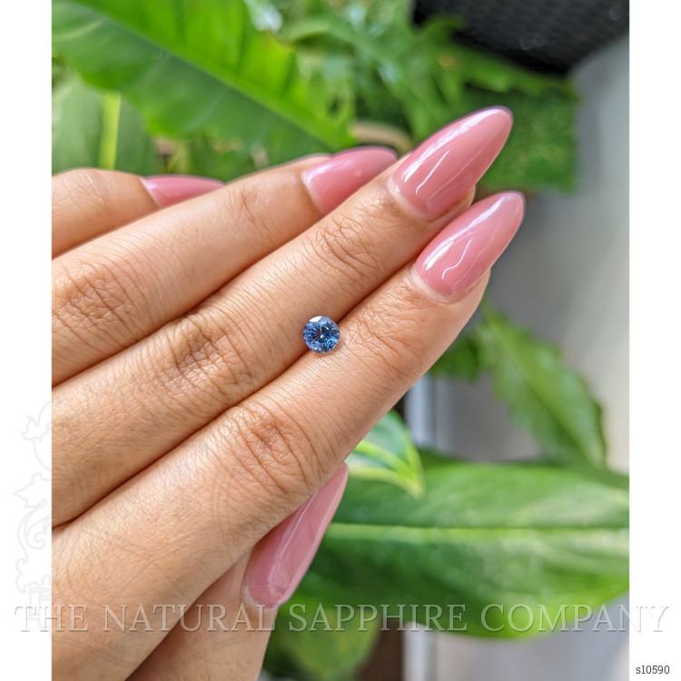 0.80 Ct. Blue Sapphire from Ceylon (Sri Lanka)