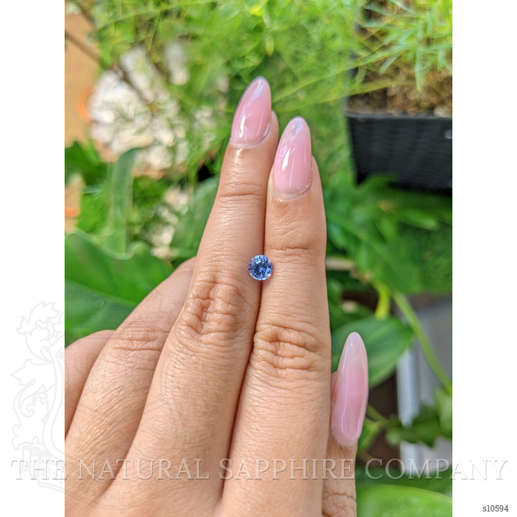0.62 Ct. Blue Sapphire from Ceylon (Sri Lanka)