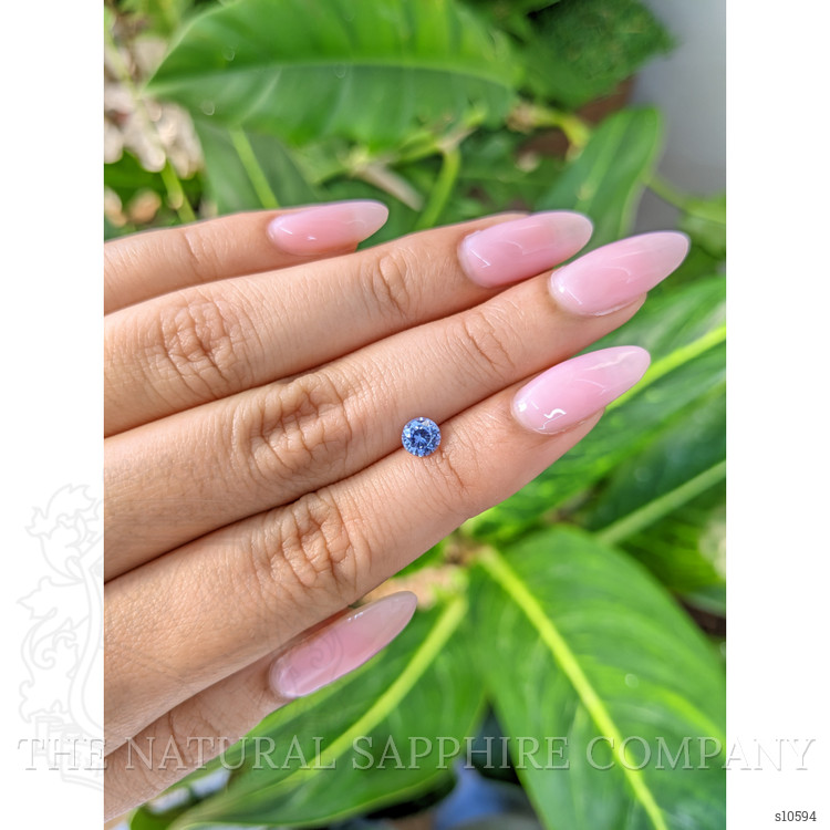 0.62 Ct. Blue Sapphire from Ceylon (Sri Lanka)