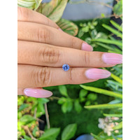 0.62 Ct. Blue Sapphire from Ceylon (Sri Lanka) Life Style