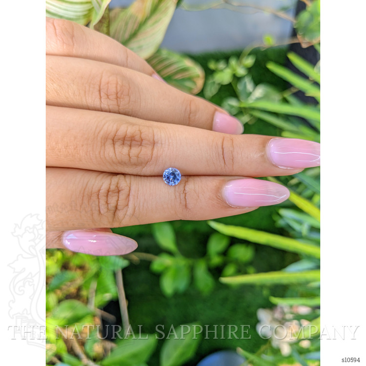 0.62 Ct. Blue Sapphire from Ceylon (Sri Lanka)
