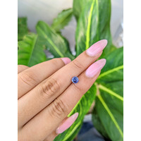 0.80 Ct. Blue Sapphire from Ceylon (Sri Lanka) Life Style