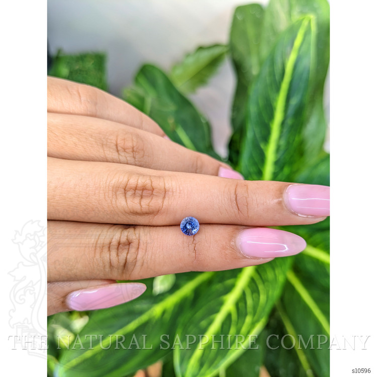 0.80 Ct. Blue Sapphire from Ceylon (Sri Lanka)