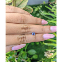 0.62 Ct. Blue Sapphire from Ceylon (Sri Lanka) Life Style