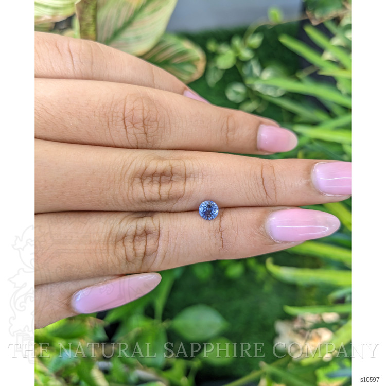 0.62 Ct. Blue Sapphire from Ceylon (Sri Lanka)