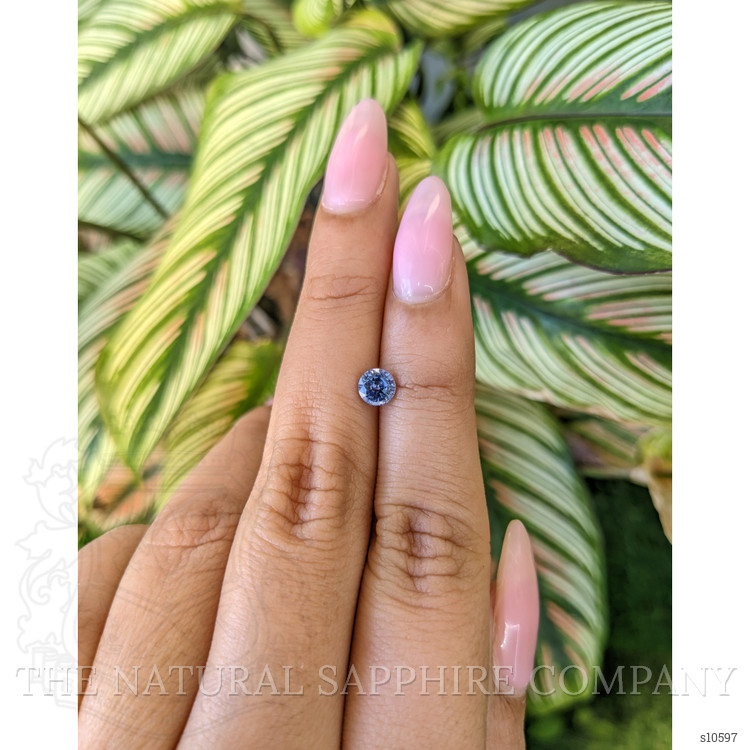 0.62 Ct. Blue Sapphire from Ceylon (Sri Lanka)