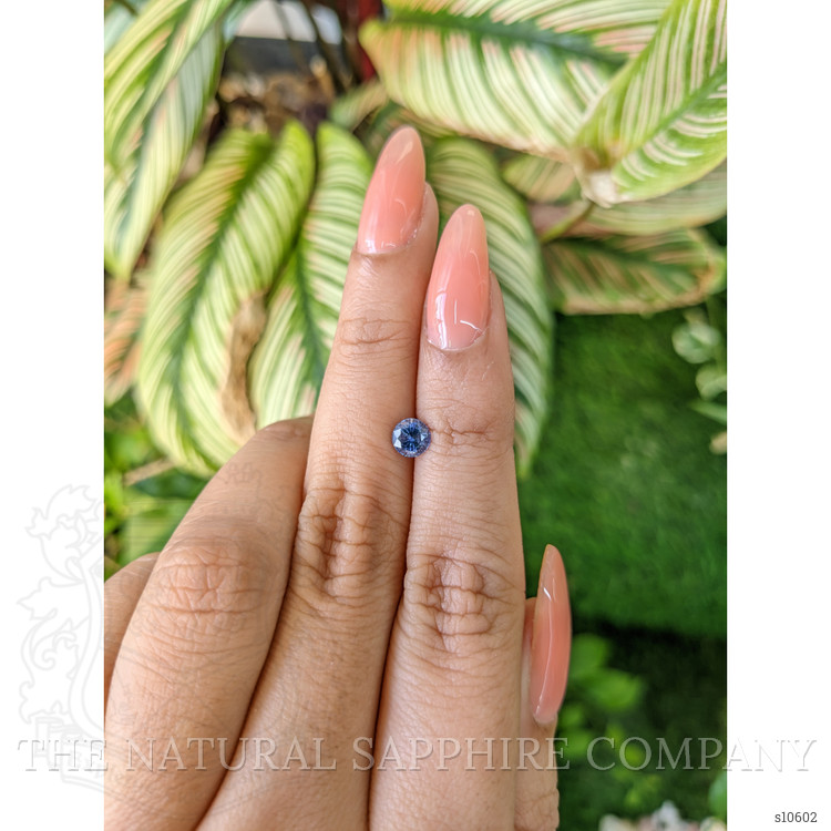 0.67 Ct. Blue Sapphire from Ceylon (Sri Lanka)