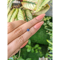 0.67 Ct. Blue Sapphire from Ceylon (Sri Lanka) Life Style