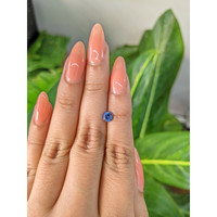 0.71 Ct. Blue Sapphire from Ceylon (Sri Lanka) Life Style