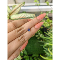 0.71 Ct. Blue Sapphire from Ceylon (Sri Lanka) Life Style