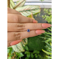 0.71 Ct. Blue Sapphire from Ceylon (Sri Lanka) Life Style