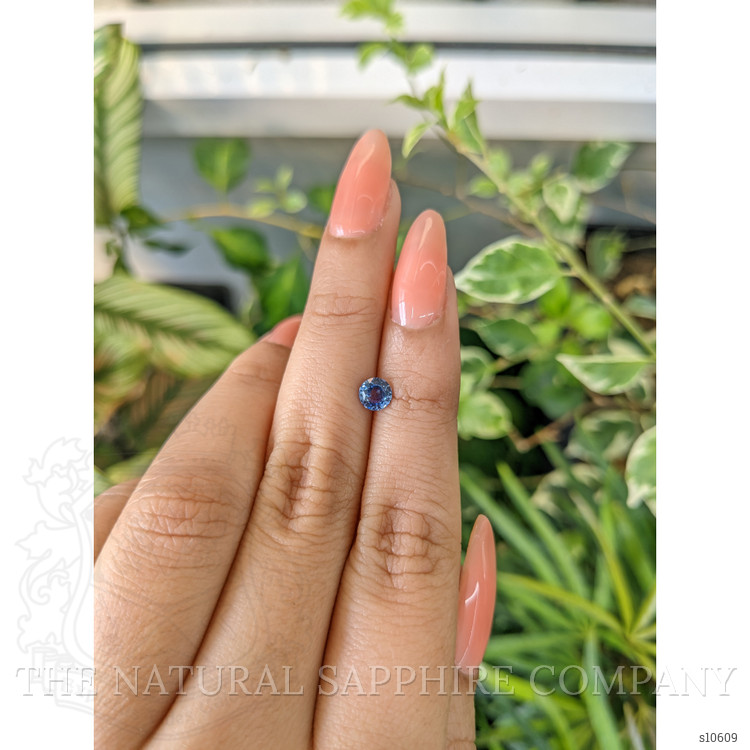 0.62 Ct. Blue Sapphire from Ceylon (Sri Lanka)