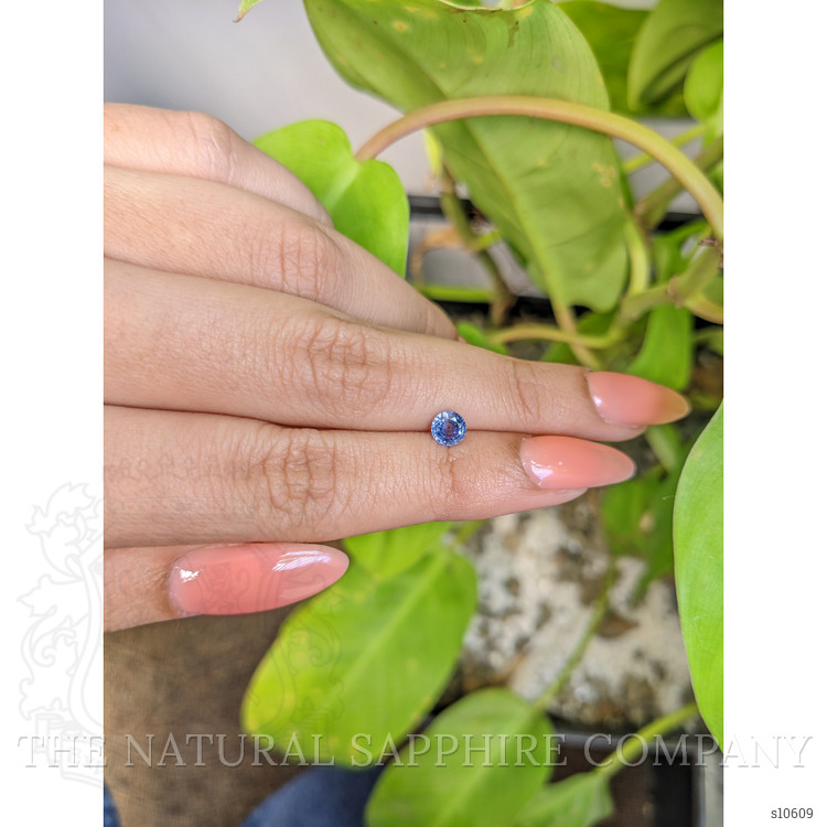 0.62 Ct. Blue Sapphire from Ceylon (Sri Lanka)