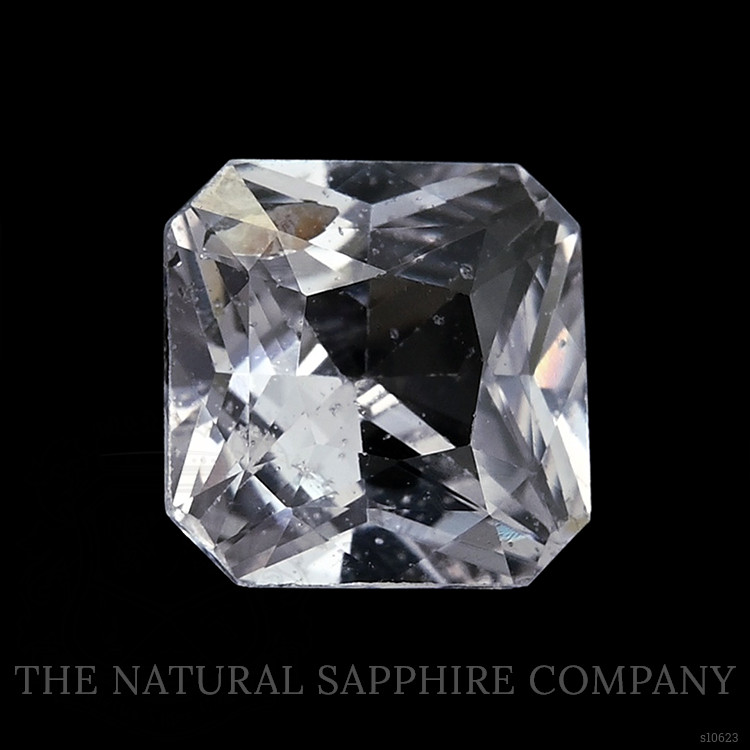 1.12 Ct. White Sapphire from Ceylon (Sri Lanka)