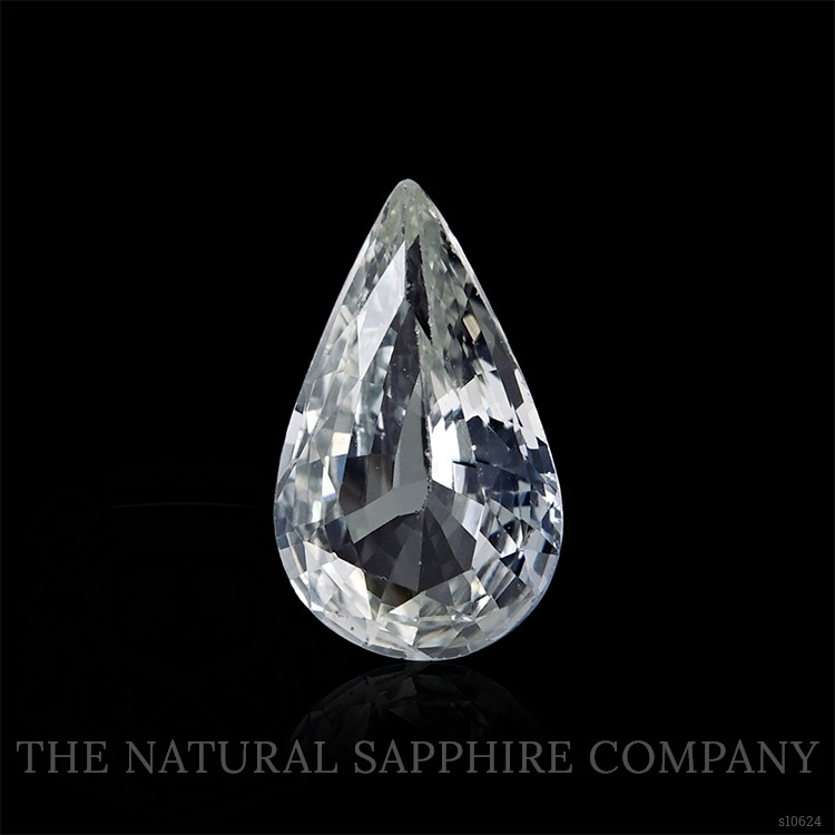 2.03 Ct. White Sapphire from Ceylon (Sri Lanka)