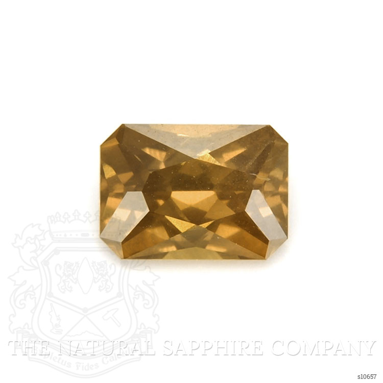 2.07 Ct. Yellowish Brown Sapphire from Ceylon (Sri Lanka)