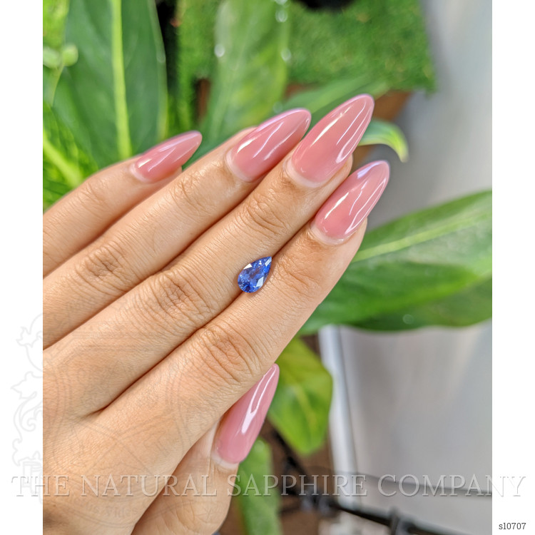 1.20 Ct. Blue Sapphire from Ceylon (Sri Lanka)